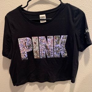 VS Pink Crop Top